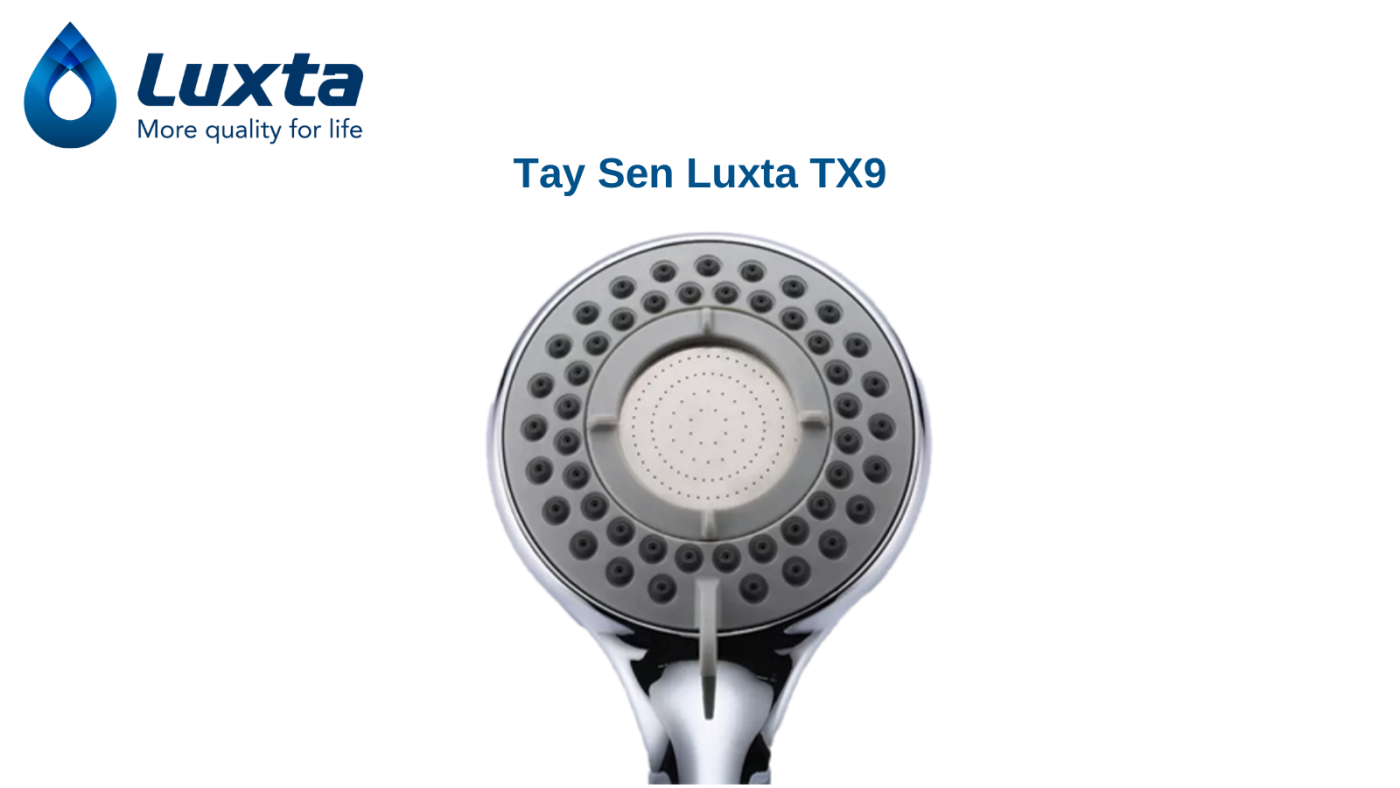 TAY SEN LUXTA TX9, MANG ĐẾN HẠNH PHÚC TRONG TỪNG TIA NƯỚC