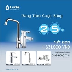 KHÁM PHÁ COMBO "NÂNG TẦM CUỘC SỐNG” Bước ngoặt mới cho không gian phòng tắm và bếp của bạn!