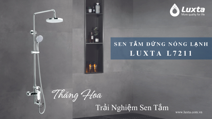 SEN TẮM ĐỨNG NÓNG LẠNH LUXTA L7211
