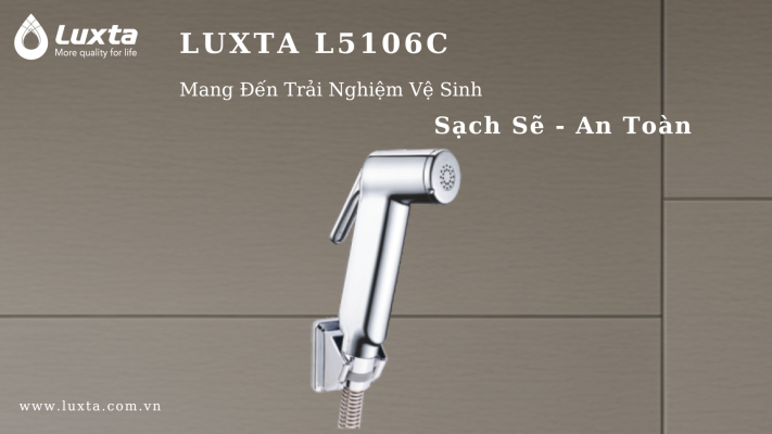 VÒI XỊT VỆ SINH LUXTA L5106C