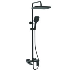 LUXTA L7204 BLACK HOT AND COLD STANDING SHOWER